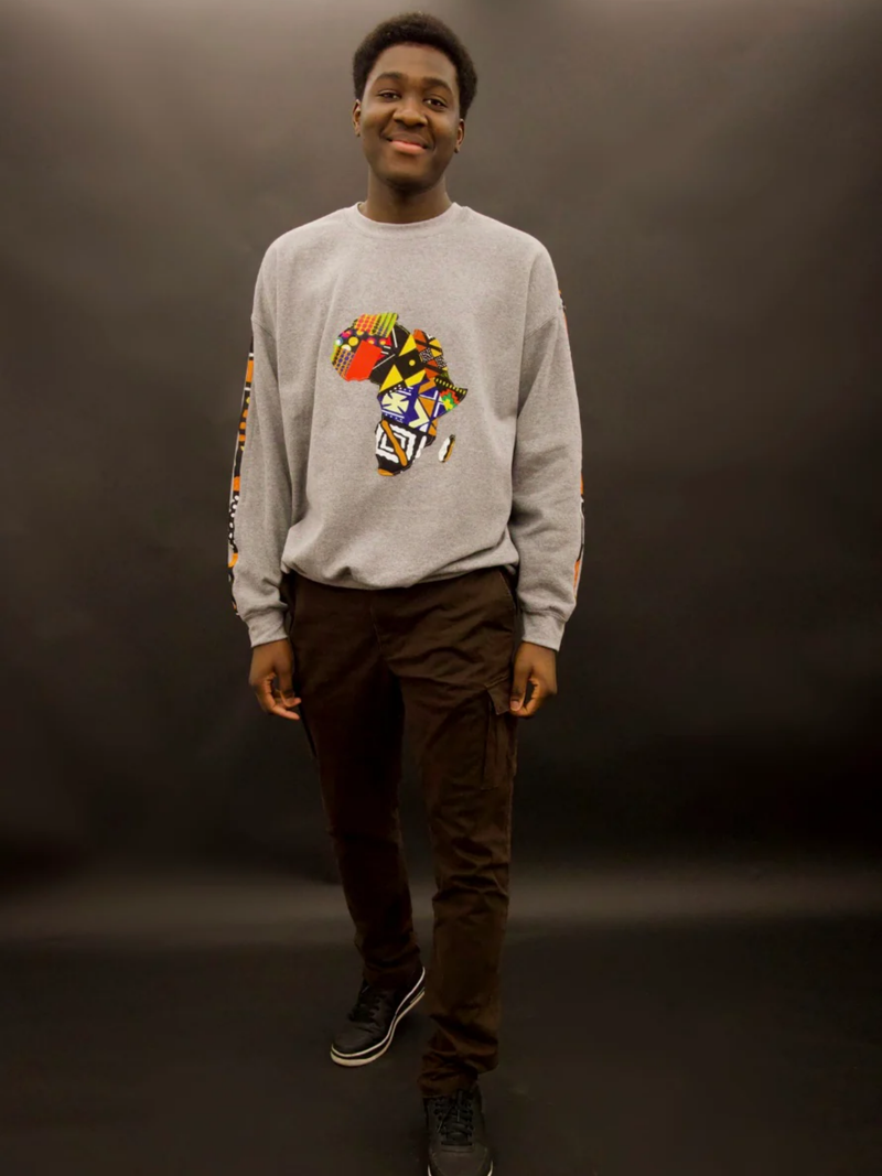Rahma African Map Sweatshirt