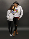 Sweat à capuche carte africaine Nooria
