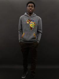 Nuche Carte Africaine Sweat à Capuche