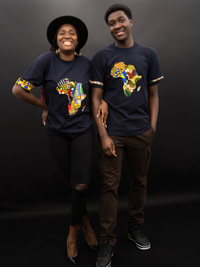 T-shirt carte africaine Wiwi