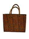 CoquetteKouture Orange Ankara Handbag