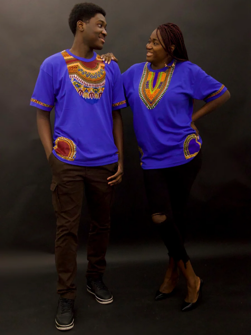 Agolo T-shirt unisexe Dashiki