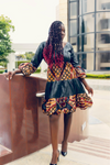 Robe mi-longue Mala