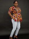 Hanie Peplum Top