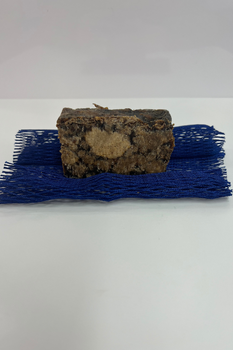 African Raw Black Soap, African Exfoliant Sponge Sample Kit