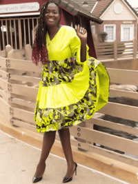 Mokutan Midi Dress