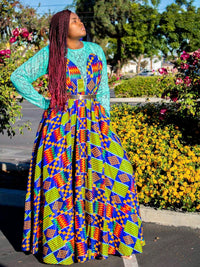 Robe longue Ranye