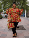 Karau Peplum Top