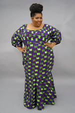 Izogie Long  Dress