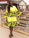Mokutan Midi Dress