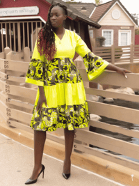 Mokutan Midi Dress