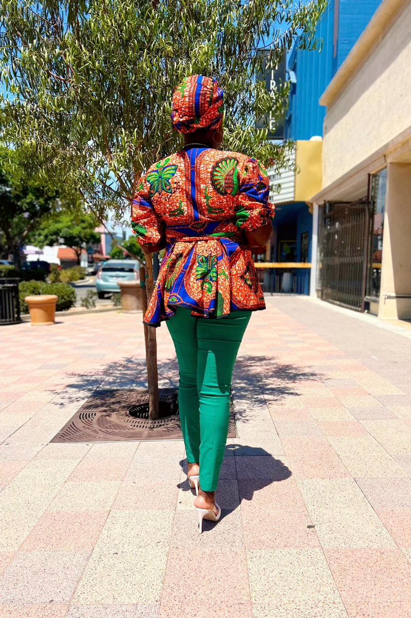 Jara Peplum Top