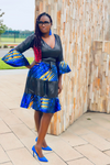 Asiba Midi Dress