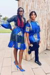 Asiba Midi Dress