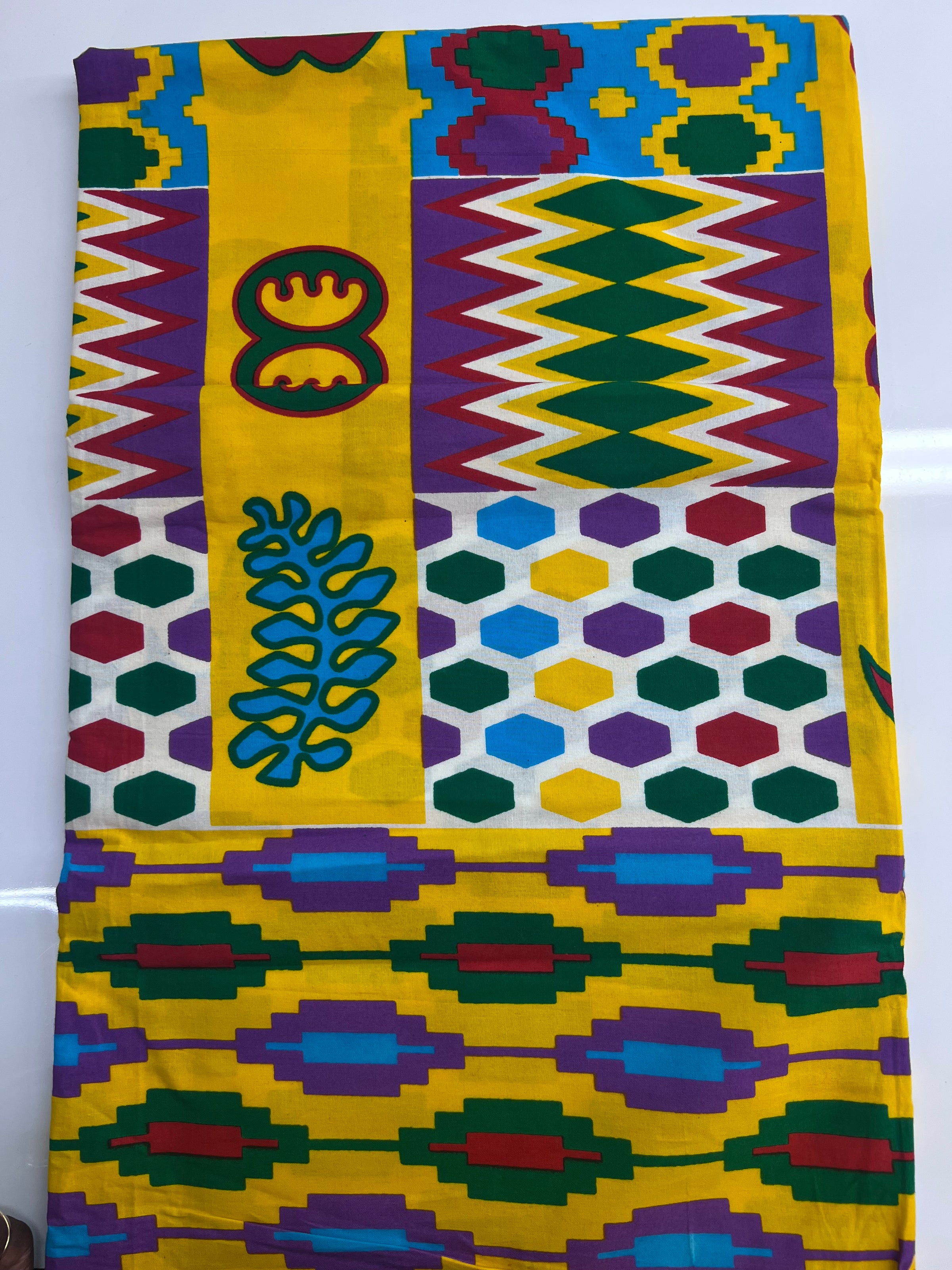 Sankofa Kente Fabric