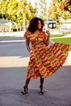Serwa Midi Dress