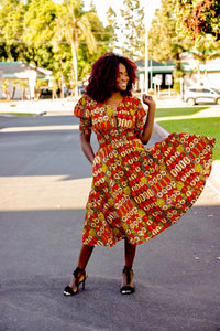 Serwa Midi Dress