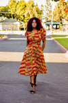Serwa Midi Dress