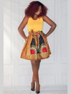 Dashie Black Midi Skirt