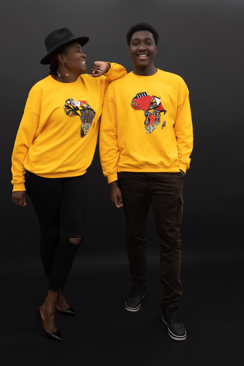 Kiki Sweat Carte Africaine