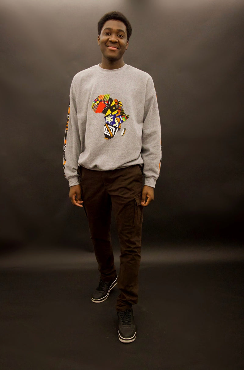 Rahma African Map Sweatshirt