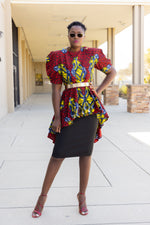 Yaade Peplum Top