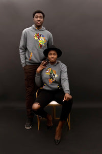 Cocoa African Map Hoodie