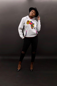 Nooria African Map Hoodie