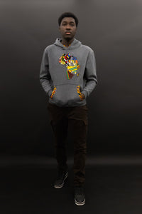 Nuche African Map Hoodie