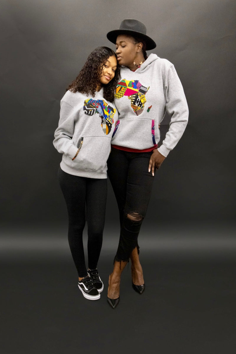 Nooria African Map Hoodie