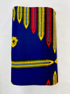 Navy Blue Ankara Fabric