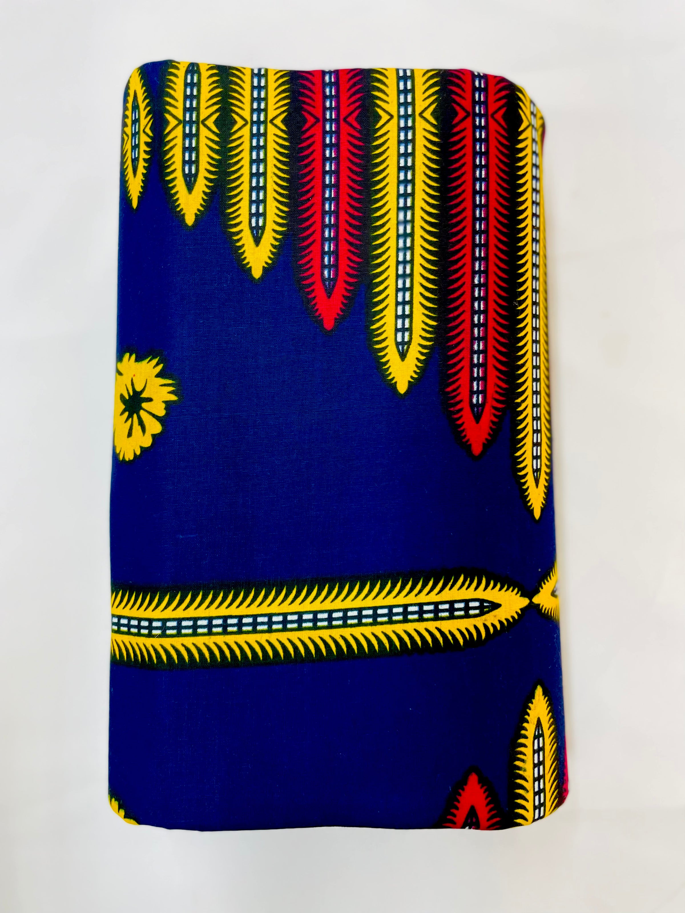 Navy Blue Ankara Fabric