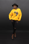 Semie African Map Sweatshirt