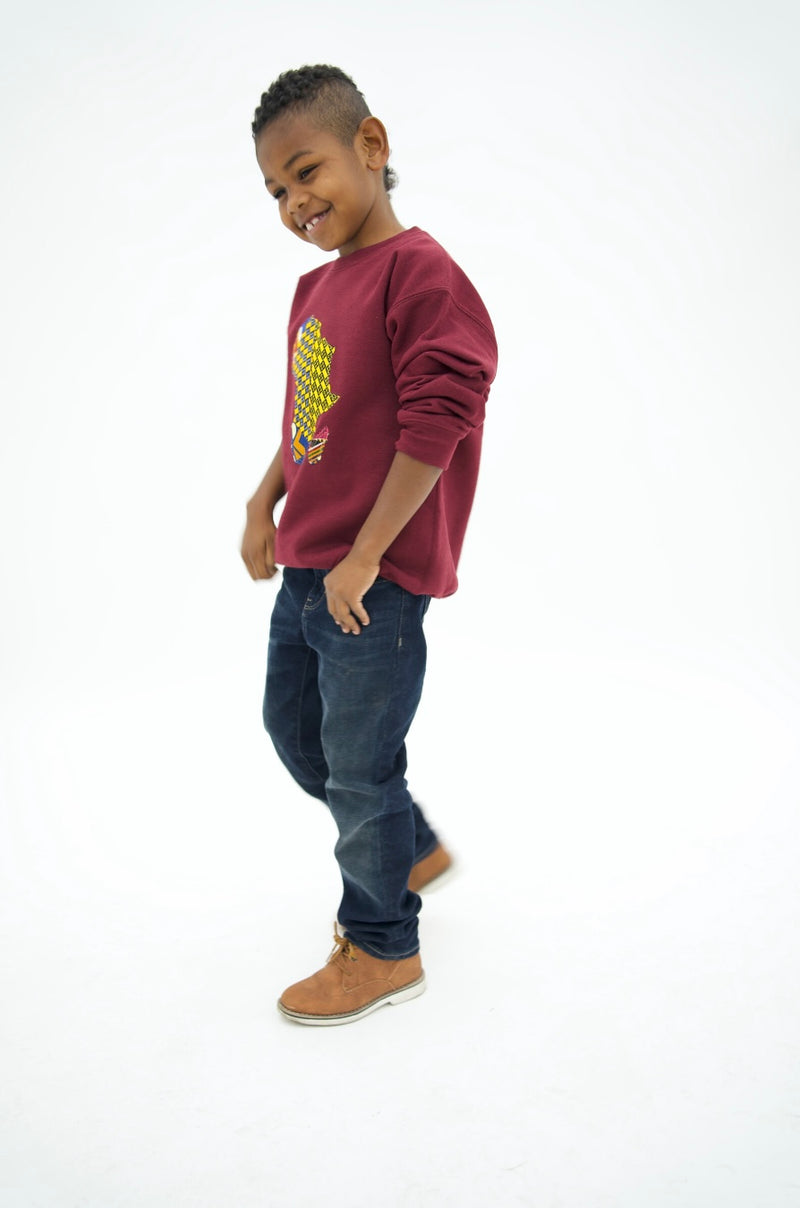Rassy African Map Sweatshirt