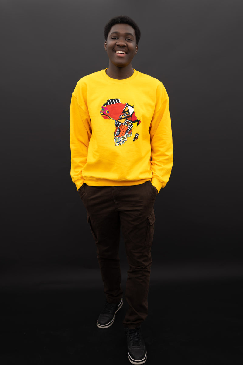 Kiki African Map Sweatshirt