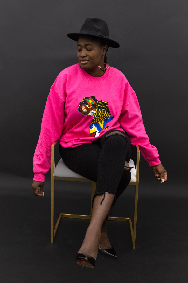 Raina African Map Sweatshirt